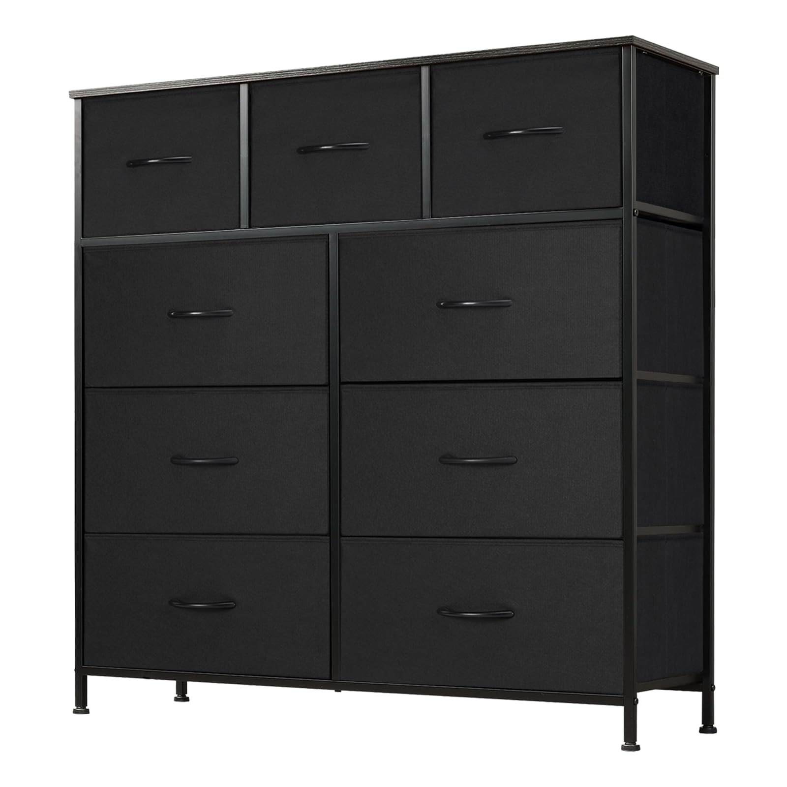 DUMOS Dresser for Bedroom Storage Organizer with 9 Drawers Chest of Drawers w...