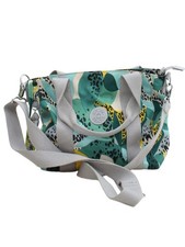 Borsa donna Kipling multi stampa animalier 100% poliestere tracolla