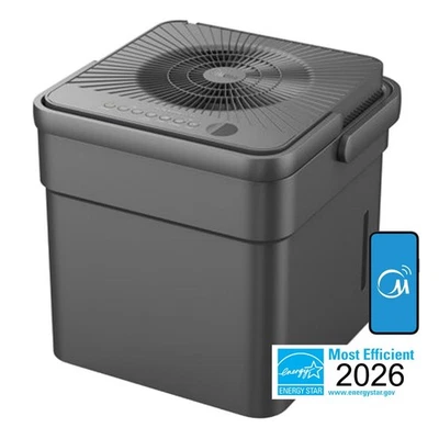 $345 Midea 50 Pt Pint CUBE Smart Dehumidifier with Pump 3X More Water FREE SHIP - Image 1 of 4