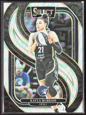 2025 Panini Select WNBA #113 Kayla McBride Silver Prizms Basketball Card