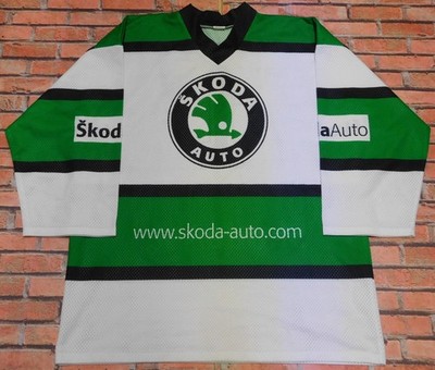 Shirt Trikot Eishockey Ice Hockey Sport SKODA n°1 Gr. XXL