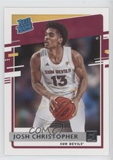 2021-22 Panini Chronicles Draft Picks Donruss Rated Rookies Josh Christopher 0b3