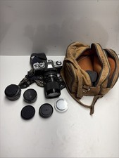 Camera MINOLTA XG-A 35mm Film W/ Case, Accessories - Made In Japan