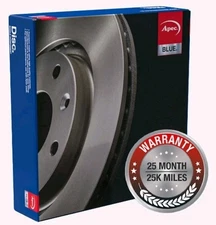 Apec Blue Brake Disc - Front SDK6095 Fits Vauxhall Corsa and Opel Corsa