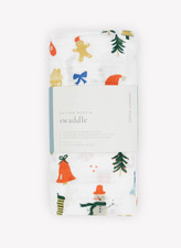 Little Unicorn Cotton Muslin Holiday Swaddles - Set of 2 