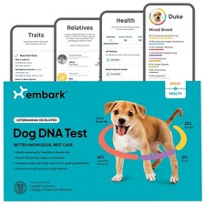 Embark Breed  Health Dog DNA Test Kit