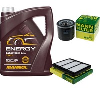 Mann Inspektionspaket 5L Mannol Energy 5W-30 FüR Chevrolet Matiz 0.8 1.0