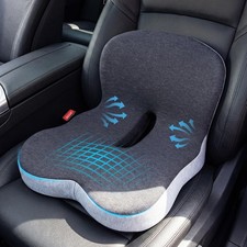 Memory Foam Car Seat Cushion Ergonomic Driver Seat Cushion for Sciatica T...