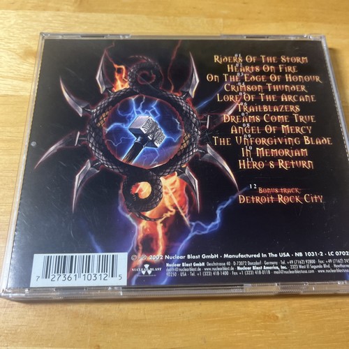 HammerFall 2 CDs: Steel Meets Steel - 10 Years of Glory & Crimson Thunder - Bild 3 von 9