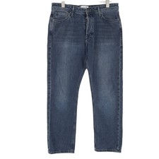 Jack & Jones Chris Herren Relaxed Straight Jeans, W31 L30, Blue Denim