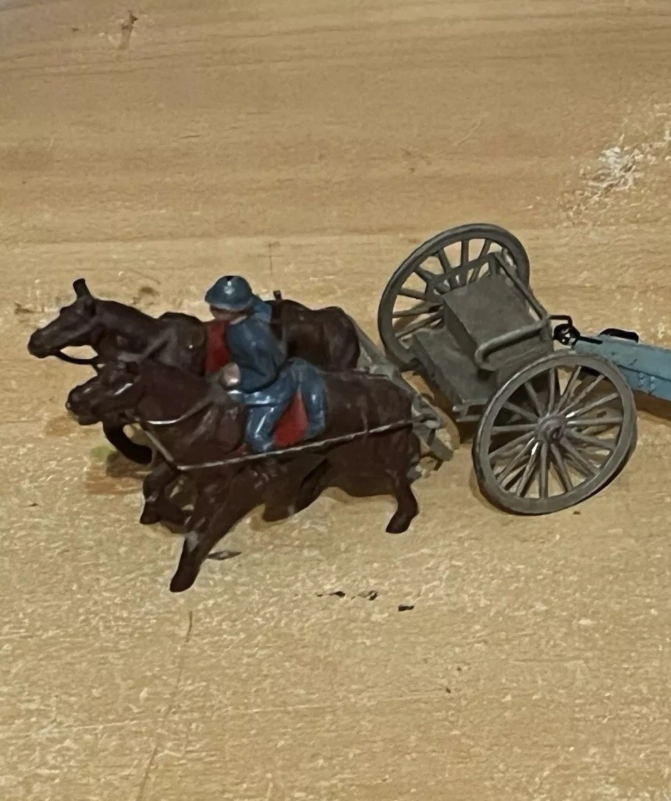 Soldat CBG Mignot – Cavalier 156 – Officier à Cheval – Premier Empire – Plomb Peint 54mm