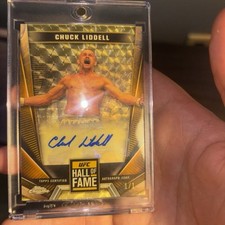 Marketplace image: Signed Chuck Liddell 1 Of 1 Superfractor