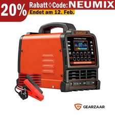 Ladegerät 12V 24V 0-15A Schnellladung Akku Booster starthilfe Batterieladegerät