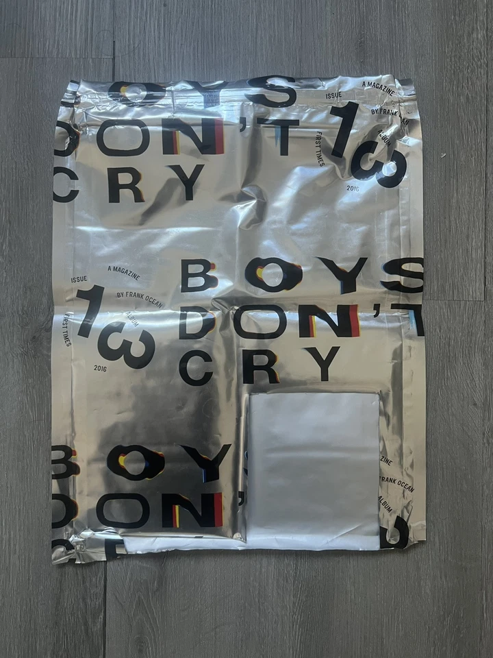 Frank Ocean Boys Don’t Cry Magazine Wrapper Only — NO MAGAZINE - Image 2 of 3