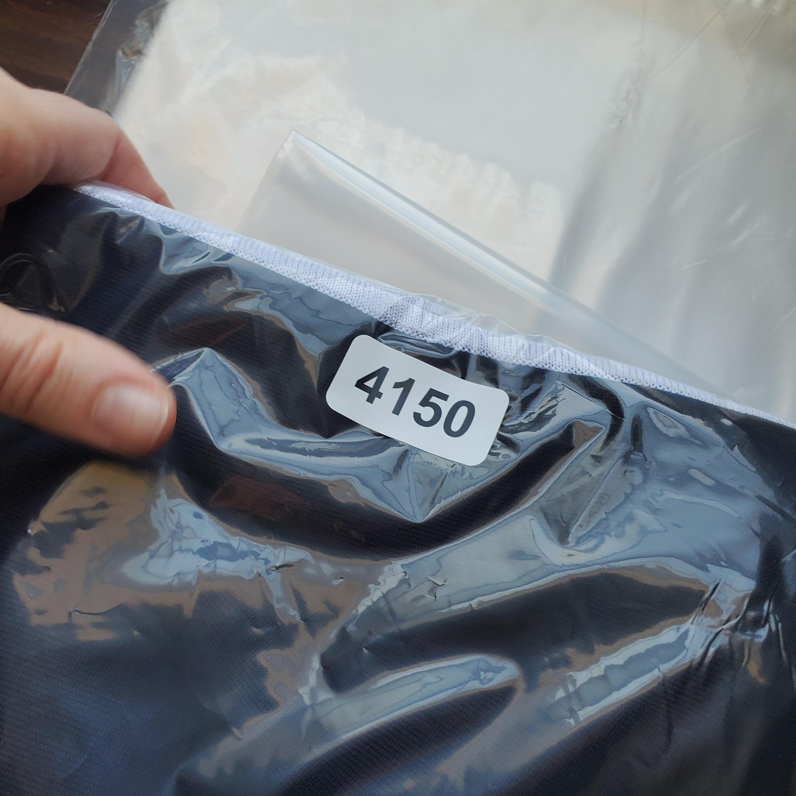 Ming Wang Cardigan Womens XL Navy White Trim Open Front 3/4 Sleeve Reimagined