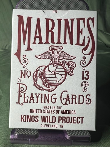 Marines Spielkarten von Kings Wild Project - Standard - KWP - Neu/Sealed!