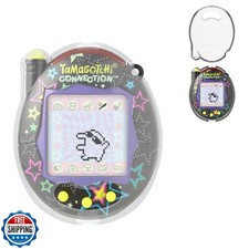 SGHLDE for Tamagotchi Connection V3 Case, Clear Hard PC Drop-Proo