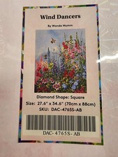 Diamond Art Club Songbird Wind Dancers Wanda Mumm 70x88cm Square Kit NEW Sealed