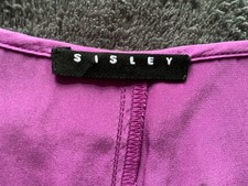 Sisley Pink Real Silk Dress