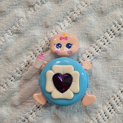 Vintage Galoob Sweet Secrets Baby Doll Blue Heart Gem 1984 1985 Japan Locket