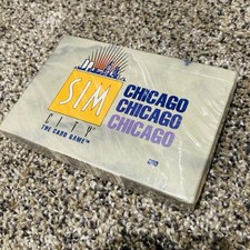 Rare SIM CITY THE CARD GAME CHICAGO Starter Deck 1995