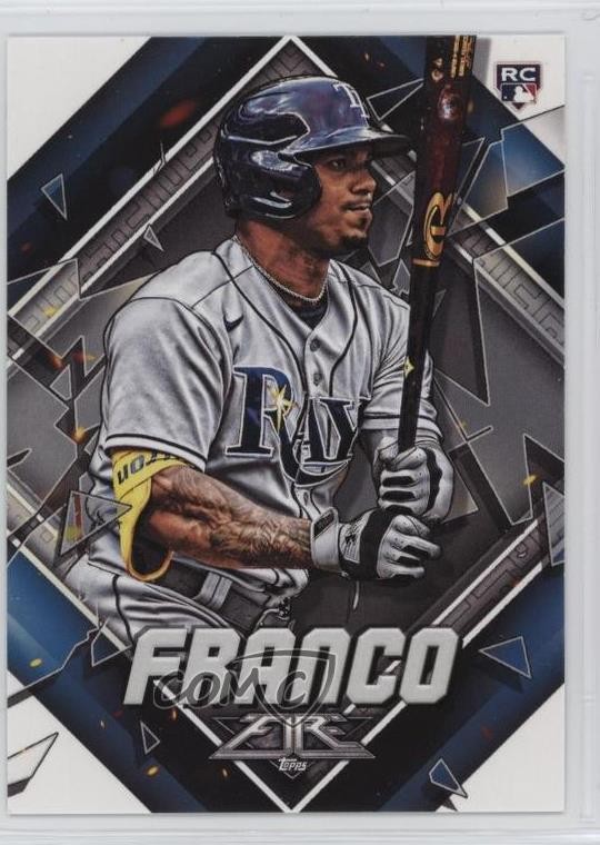 2022 Topps Fire Wander Franco #128 06xp