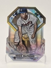 2022 Topps Update Series - Diamond Greats Die-Cuts Eddie Mathews #DGDC-62