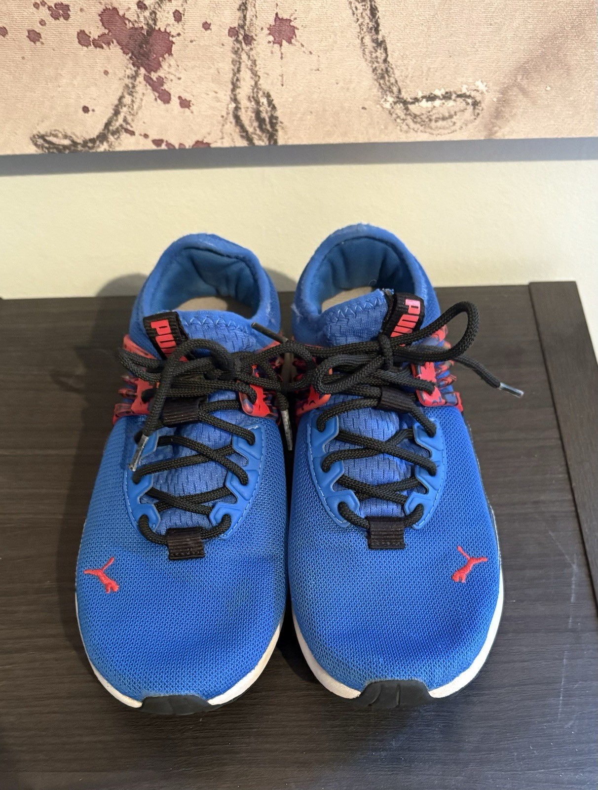 SAOLA Scarpe da corsa Puma 388289 01 Pacer Future Splatter per bambini e ragazzi taglia 6