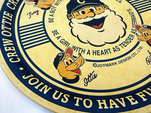 Captain Santa Vintage Tray JOYMARK DESIGN Character Plate Retro Island Crew - Picture 4 of 16