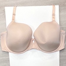 Torrid Curve 44DD Beige Full Coverage Back Smoothing T-Shirt Bra Underwire