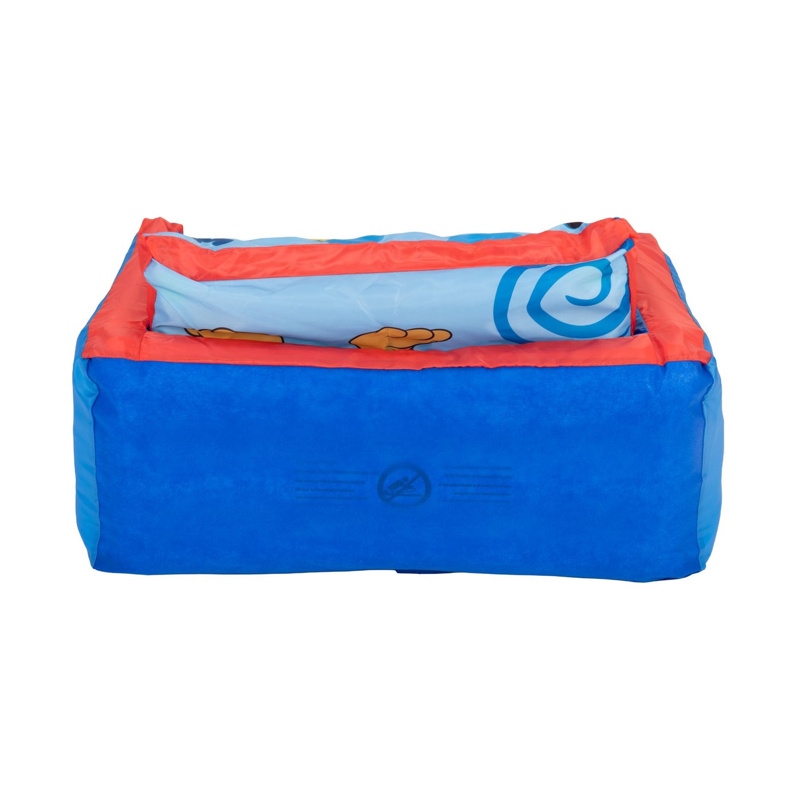 Sofa Bed, Children's 2-in-1 Flip Open Inflatable Comfy Couch to Lounger, Nap ...