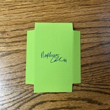 NAPHEESA COLLIER SIGNED AUTOGRAPHED PHOTO CARD PAPER Lynx WBNBA Basketball