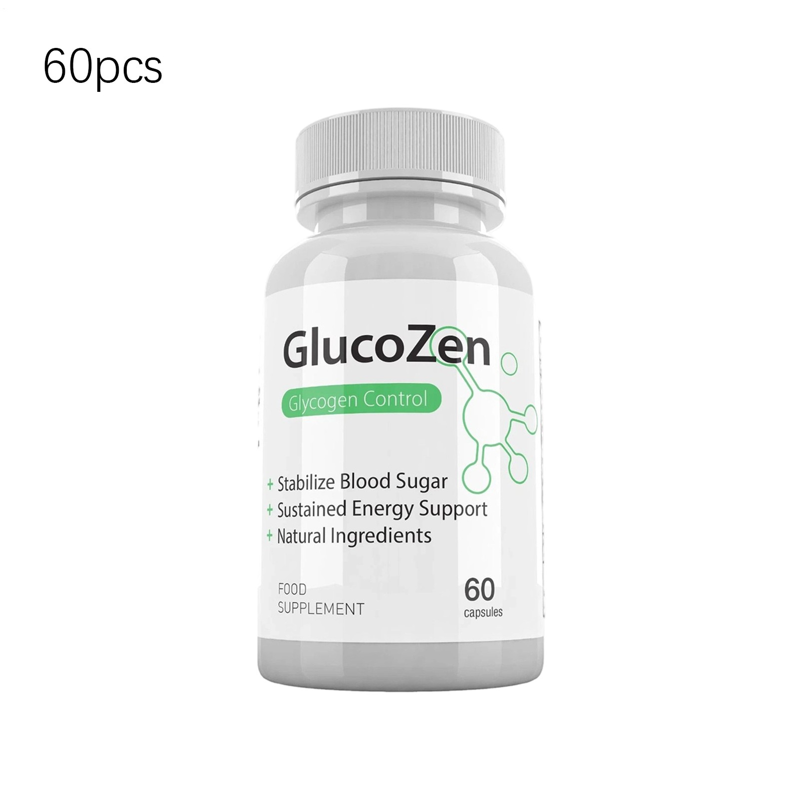 Glucozen 60 Capsules – Blood Sugar Support Supplement – Natural Glucose Balance thumbnail 8