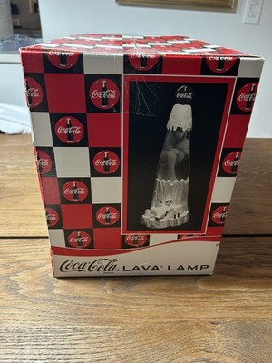 Vintage Limited Edition Coca Cola Lava Lamp FACTORY SEALED Never Opened! 1998
