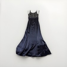Vintage Jessica McClintock 80s Gunne Sax formal gown sequin prom maxi dress 5/6