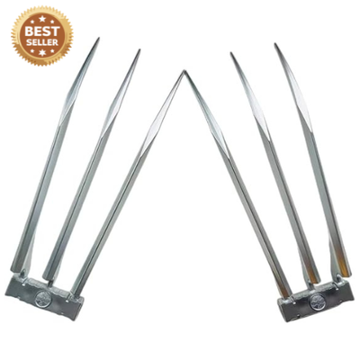 #ad One Pair of Wolf Claws Anti Break Real Wolverine Claws X Men $20.99