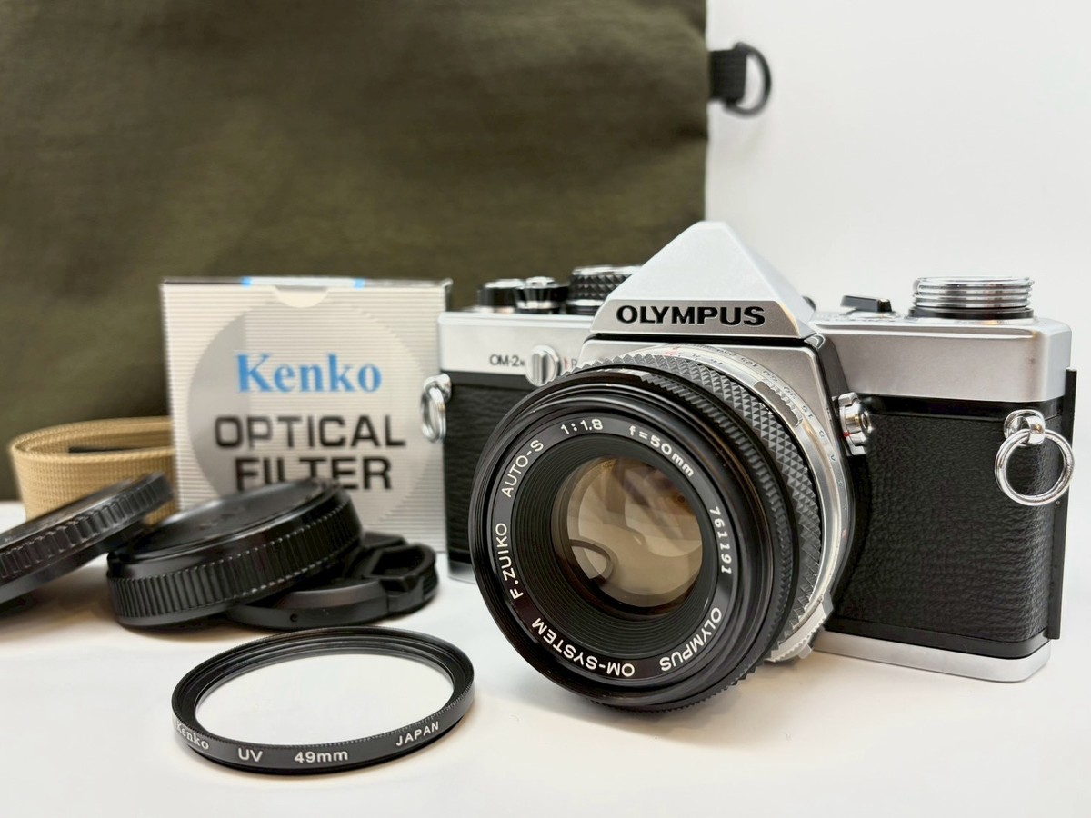 N MINT++] Olympus OM-2 N Film Camera + OM-System F.Zuiko Auto-S