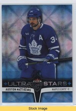 2024-25 Upper Deck Fleer Ultra Ultra Stars Auston Matthews #US-23 READ 0h4v