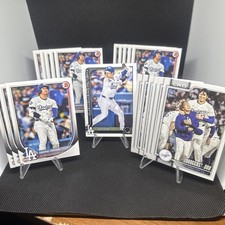 2025 Topps Series 1 Shohei Ohtani Lot Of 20 Base & Dodgers Duo