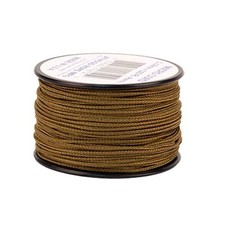 Atwood Rope Micro Cord Paracord 1.18mm 3/64" X 125ft USA Made, Coyote Brown