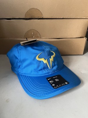 NWT Nike Rafa Nadal Dri-FIT Club Cap Tennis Hat FB5600-406 Blue Size M/L