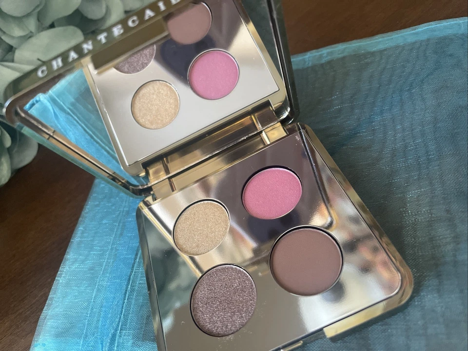 Chantecaille Wild Meadows Eye Quartet 2 g edição limitada tamanho completo NOVO - Imagem 3 de 4