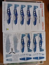 Decals, 1:32, Grumman F6F Hellcat Techmod