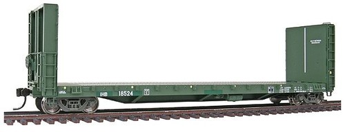Walthers 932-40064 HO Scale IHB Canadian 50' Bulkhead Flat Car #18524 LN/Box | Zustand: Used