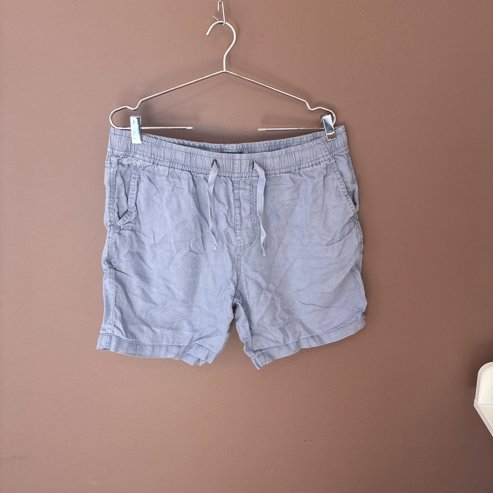 Country Road Shorts Mens 36 Blue Organic Linen Elastic Waist Drawstring Casual
Opens in a new window