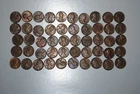 1 roll of 1948-S  Lincoln cents EF AU RL40