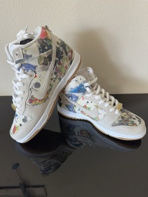 Size 8.5 - Nike Supreme x Dunk SB High Rammellzee