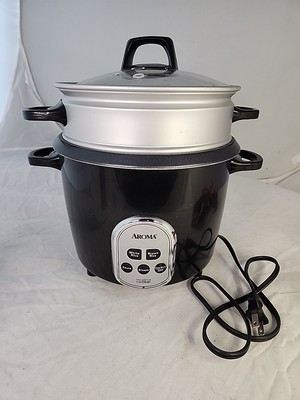 Aroma Housewares  14-Cup (Cooked) Digital Rice Cooker and Food Clean 