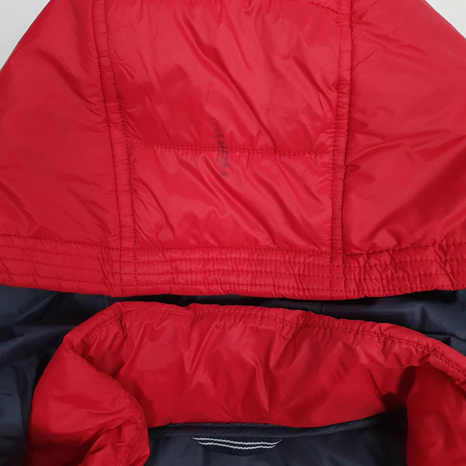 NAUTICA Puffer Jacket Coat Insulated Goose Down Vest Hoodie Gilet Mens S image 4