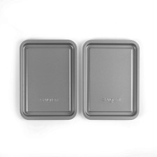 Salter Essentials 2-Piece Oven Tray Set – Non-Stick, UK Made, 5 Yr Guarantee